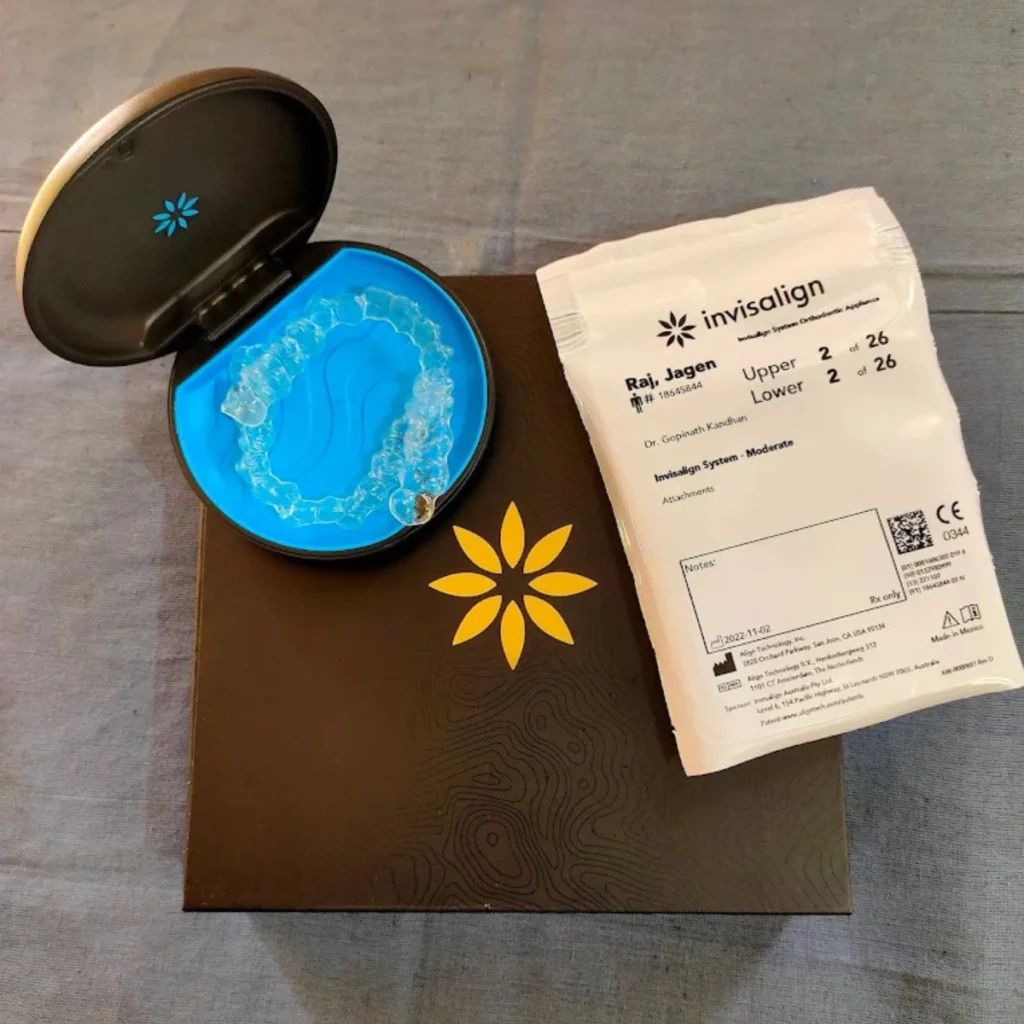 Invisalign clear aligners