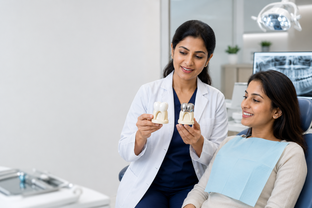 Dental Crown Cost in Chennai -Zirconia vs Metal  The Complete 2025 Guide
